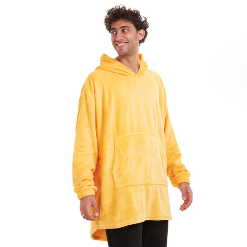 Snuggs Blanket Hoodie Yellow